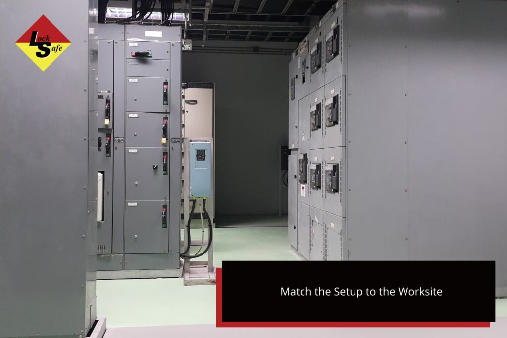 Best Practices for Installing Lockout Tagout Boards in High-Risk Zones » Lockout Tagout Match the Setup to the Worksite