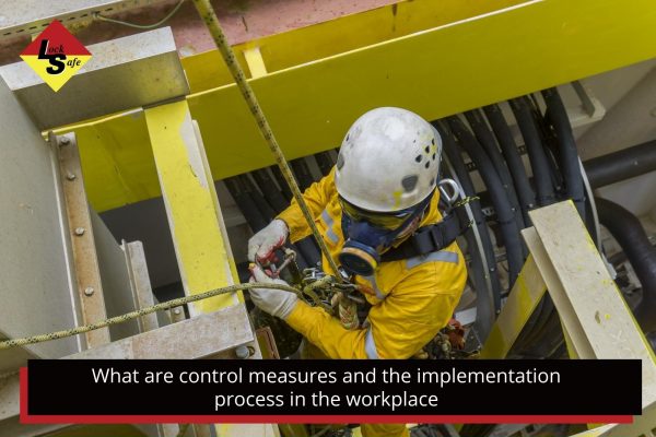 What are control measures and the implementation process in the workplace